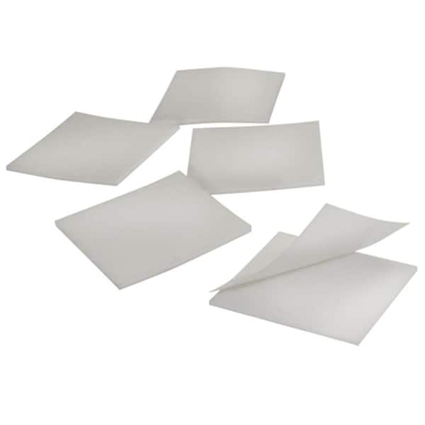 Box Partners Tape Logic 1 x 1 in. 0.062 in. Thick Polyethylene Double Sided Foam Squares, White - Roll of 324 T95213 - main